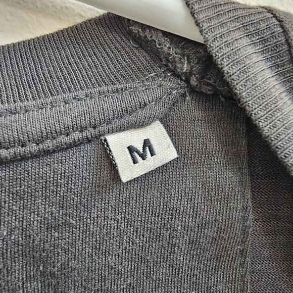 Jack & Jones Long Sleeved Cotton Shirt, Deadstock Workwear, Dark Grey, Size M - Picture 4 of 16